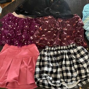 5 girls skirts (purchased at kohls)